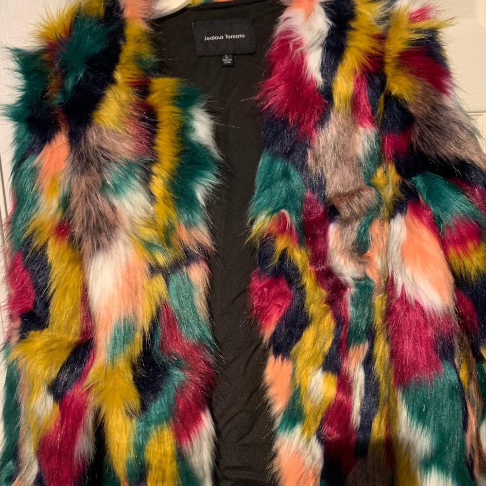 Jealous Tomato (L) Fur Coat